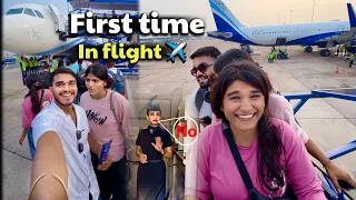 My first flight ✈️  | Sapna pura ho Gaya 🥹 | #dheerajkevlogs #vlog