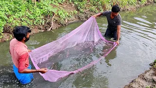 மீன் வலை வைத்து மீன் வேட்டை! | Fishing in Tamil | Vijay Ideas