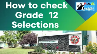 PNG Universities and Colleges Acceptance Lists Non-School Leavers & NOAS DHERST Selections For 2025