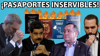 TOP 10 PASAPORTES MÁS INSERVIBLES DE AMÉRICA LATINA 2022