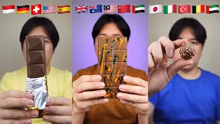[KOMPILASI] MAKAN COKLAT DARI BERBAGAI NEGARA