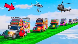 World's Highest 😲 दुनिया का सबसे ऊंचा !! Super Mega Ramp 😱😱 Challenge !! Indian 11 Top DJ !! GTA-5