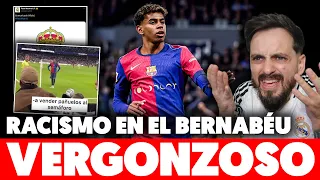 🤬VERGONZOSO... RACISMO en el BERNABÉU con LAMINE YAMAL y RAPHINHA ¡INTOLERABLE!