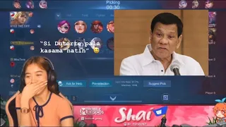 Nakakampi si Duterte? 😮 ( barilin daw niya kami pag natalo 😅😂 ) part 1