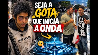CONVIDEI UM MORADOR DE RUA PARA VIVER UM DIA ESPECIAL