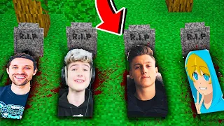 WÄHLST DU FALSCHES YOUTUBER GRAB, STIRBST DU  😢(ICrimax, UKRI,Lumexx) in Minecraft