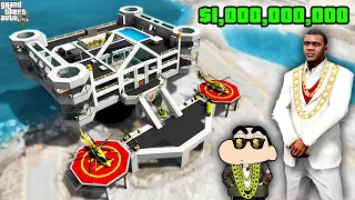 FRANKLIN & SHINCHAN UPGRADING HOUSE TO MILLIONARE MANSION IN GTA5 ll Varun the gamer