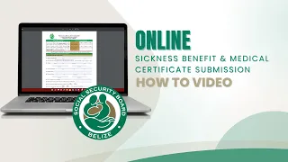 Social Security Board Online Sickness Benefit and Medical Certificate Submission – How to Video