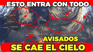 SE CAE EL CIELO: ESTO SE ESPERA EN LOS PROXIMOS DIAS EN EL CARIBE, MEXICO Y EE.UU.