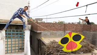 Kite Caught & Kite Fly With Cutting | Door Manja
