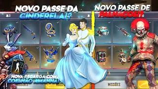 NOVO PASSE DE MAIO DA CINDERELA E DE JUNHO DOS PALHAÇOS!? COELHÃO E NOVA RECARGA AMANHÃ E MAIS!