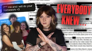 the tiktok teacher who SLEEPS with her students