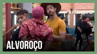 Desperdício de café causa treta generalizada na sede | A Fazenda 13