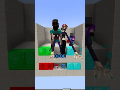 ADIVINA EL COLOR SALE MAL 😰 #minecraft #shorts #celynnei #nabi #celycraft #minecraftespañol