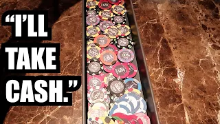 Emptying my Casino Boxes and Leaving Vegas