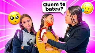 AS MENINAS BRIGARAM NA ESCOLA DE NOVO!! MICHELLE MAIA
