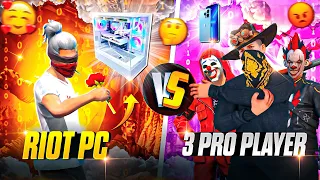 I Played First Time In PC 🖥️ ? SURPRISE ☠️|| RIOT FF ||