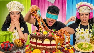 طبخنا بدون حواس !! 👩🏼‍🍳🍰😨