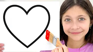 Learn SHAPES with Fun Painting Activities for Kids!