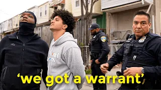 Cops Raided Us in The Hood...