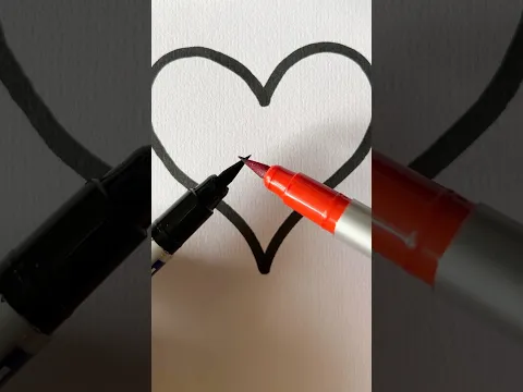 🖤❤️#art #youtubeshorts #kidstv #ytshorts #diy #kidsart #kidsvideo #kids #shorts #youtube #reels #yt
