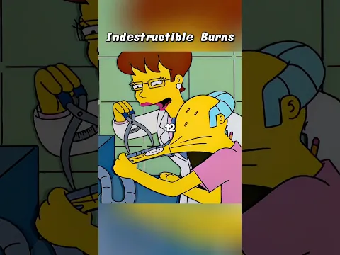 Indestructible Mr.Burns #simpsons #shorts