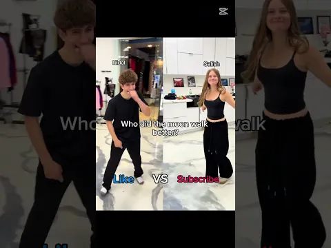 Who did the moonwalk better | #salishmatter #moonwalk #nidalwonder #elianawalmsley #fyp #viral #fypシ