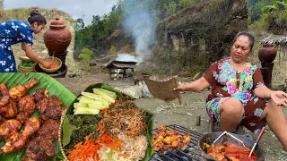 IGA DAN AYAM BAKAR || URAP KENIKIR NYALUTTTTTT BANGET
