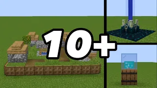 10+ Best Build Hacks in Minecraft