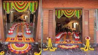😍Tremendous Kanku Pagala😍..!! Newly Bridal Welcome Ceremony Decoration