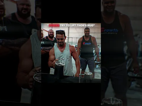 World's Heaviest Mug, Who Can Lift It?💀 #gym #gymmotivation #motivation #strength @Bitelonatural