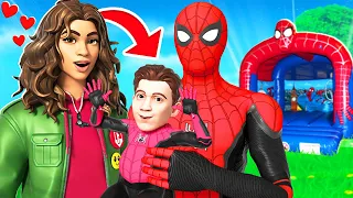 Le BÉBÉ de SPIDERMAN et sa COPINE ! Fortnite Chapitre 3