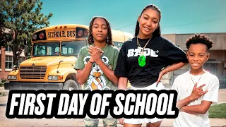 FIRST DAY OF SCHOOL WITH THE LEE FAM 📚✏️ AHVI IS IN HIGH SCHOOL