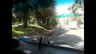 Pasamos dentro del tunel de chile