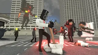 Skibidi toilets invade the CiTy1 #skibiditoilet