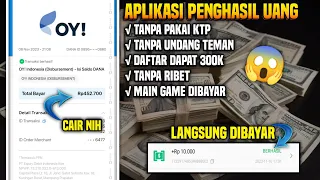 Aplikasi Penghasil Uang, Cuma Bermain Game Bisa Dapat 100RB Tiap Hari Tanpa Modal Dan Undang Teman😱🔥