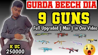 World Record ? || 9 Guns Full Max in One Video