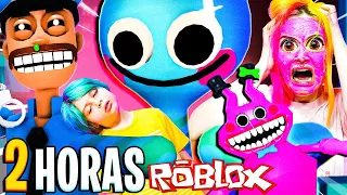 2 HORAS DOS MELHORES ESCAPES DO ANO NO ROBLOX Mr. Wiggles, Miss Happi e MAIS ( Alec GO! )