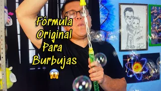 como hacer burbujas de jabón ( soap bubbles )