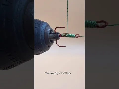 The Easy Way to Tie 3 Hooks #fishing #gtknot #fishinglife #angler #diy