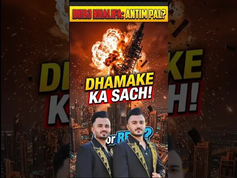 Iran Attacks Burj Khalifa? 🤯 सच क्या है?जानिये !