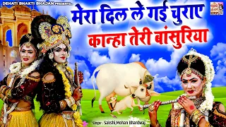 राधा कृष्ण की सबसे प्यारी झांकी ~ मेरा दिल ले गई चुराए कान्हा तेरी बांसुरिया ~ New Jhanki Bhajan2023