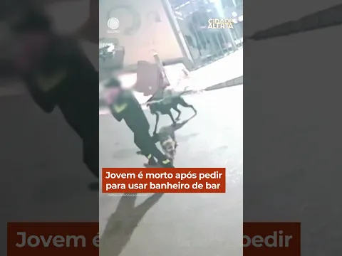 Jovem é morto após pedir para usar banheiro de bar #shorts #cidadealerta