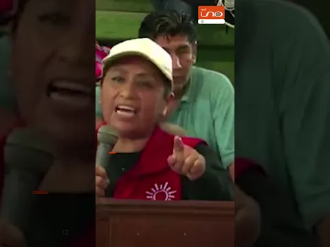 Amenaza de Ruth Nina: “El TSE y el Gobierno, en vez de contar votos, van a contar muertos”