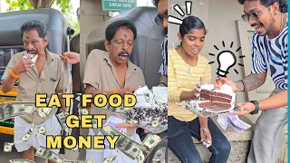 EAT CAKE 🎂 GET MONEY 🤑 FOR MY SYBSCRIBERS #vlogstar #vlogstarvishnu #publicresponse