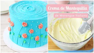 CREMA DE MANTEQUILLA de Merengue Italiano | IMBC | Buttercream | Betun