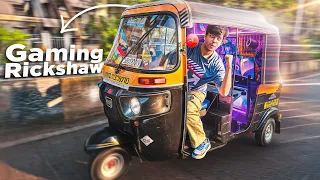 I made Gaming Room inside an Auto-Rickshaw! 🛺