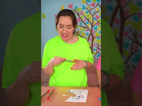 3 Marker Challenge #FamilyBooms #funny #prank