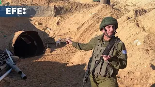 Exército israelense descobre o maior túnel do Hamas a poucos metros da fronteira com Israel
