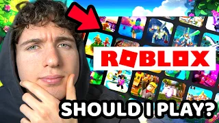 I Played Roblox’s MOST Popular Games for the First Time…